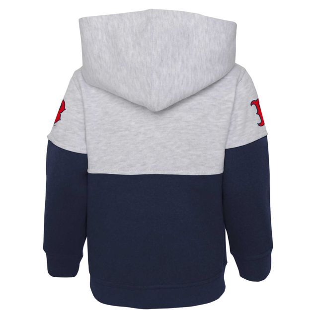 Ensemble de meneur jeu deux pièces Boston Red Sox bleu marine/gris chiné pour tout-petit