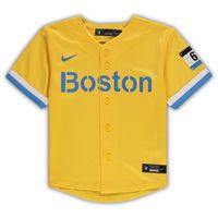 Toddler Nike Gold Boston Red Sox MLB City Connect Replica Team Jersey