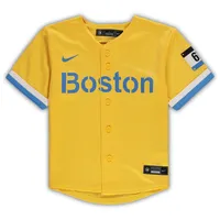 Maillot Nike Or Boston Red Sox MLB City Connect Replica Team pour tout-petit