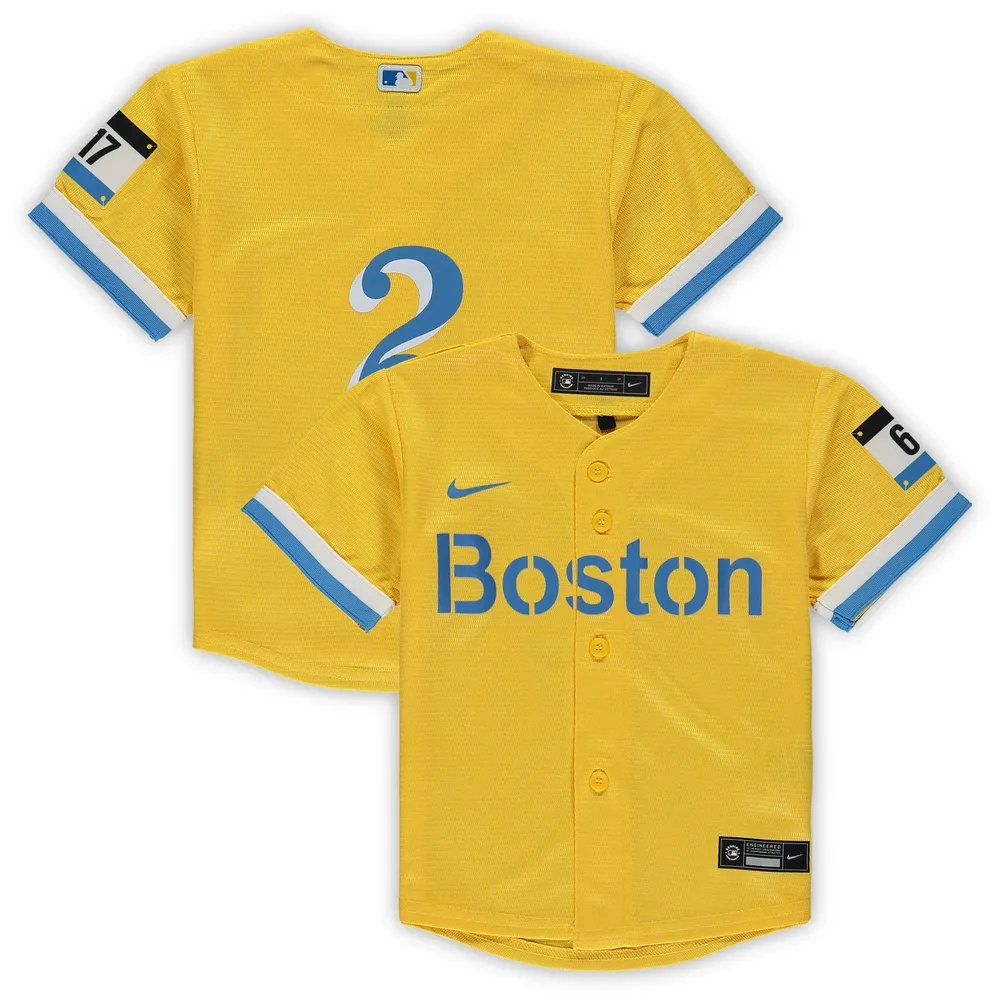 Nike MLB Boston Red Sox City Connect (Xander Bogaerts) Men's T-Shirt