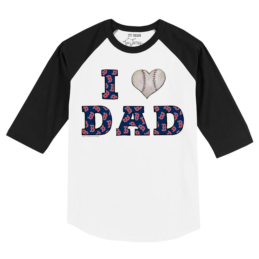 Lids Boston Red Sox Tiny Turnip Infant I Love Dad T-Shirt