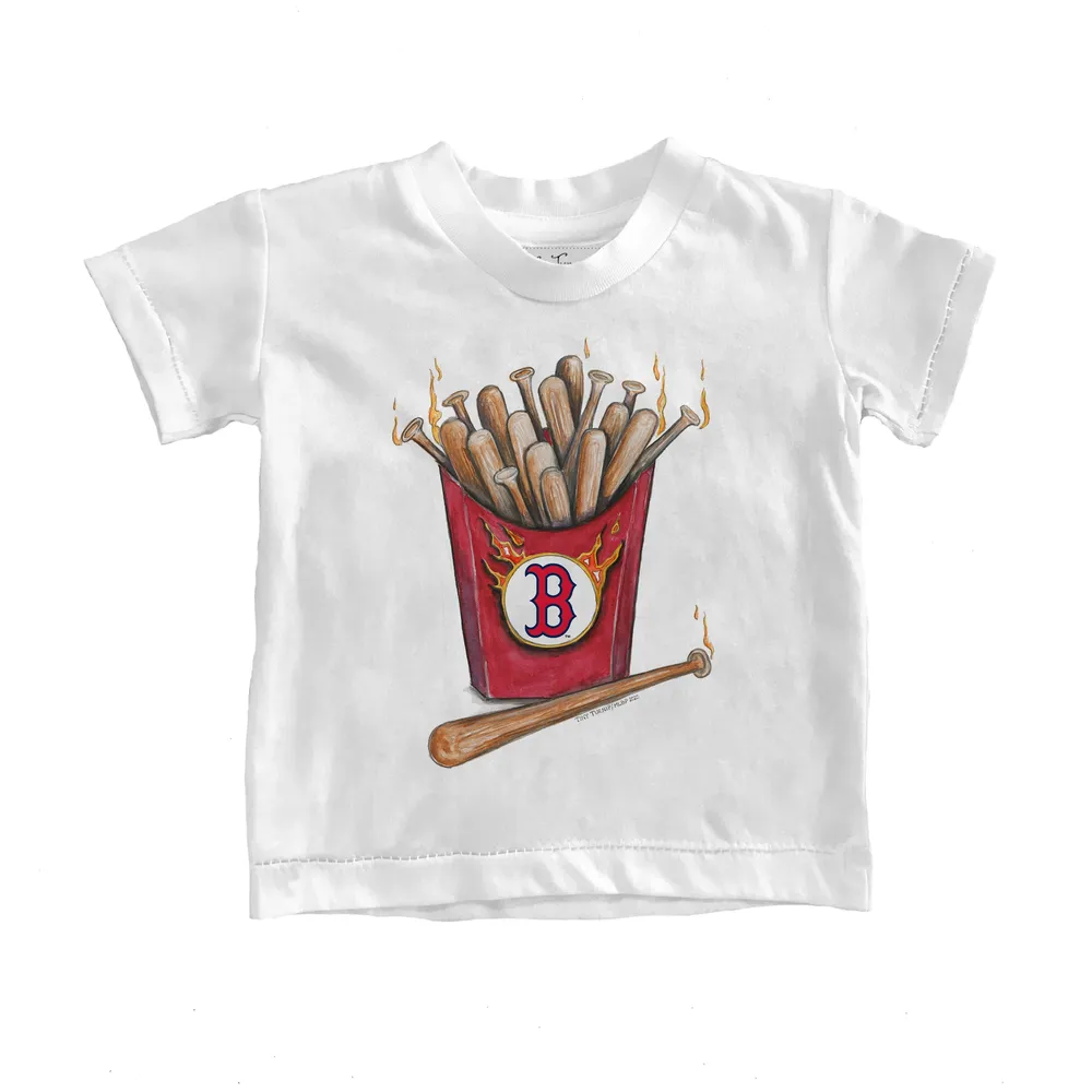 Lids Boston Red Sox Tiny Turnip Toddler Hot Bats T-Shirt - White