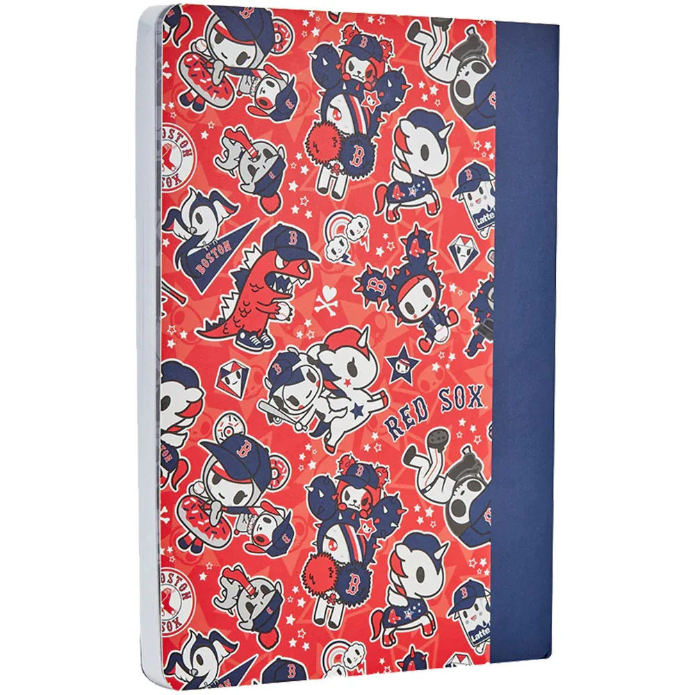 tokidoki Boston Red Sox Carnet 10" x 7"