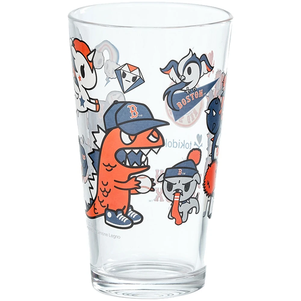 tokidoki Boston Red Sox 16 oz. Verre à pinte