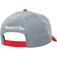 Casquette à pression Crown Snap Hatmensnp HP14806-BRSGYRD #7 des RedSox MLB Mnc Basic Coop Pro V100492