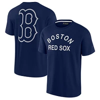 T-shirt unisexe Fanatics Navy Boston Red Sox Elements super doux à manches courtes