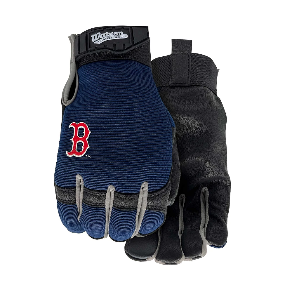 Gants Watson unisexes bleus Boston Red Sox haute performance pour adultes