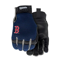 Gants Watson unisexes bleus Boston Red Sox haute performance pour adultes