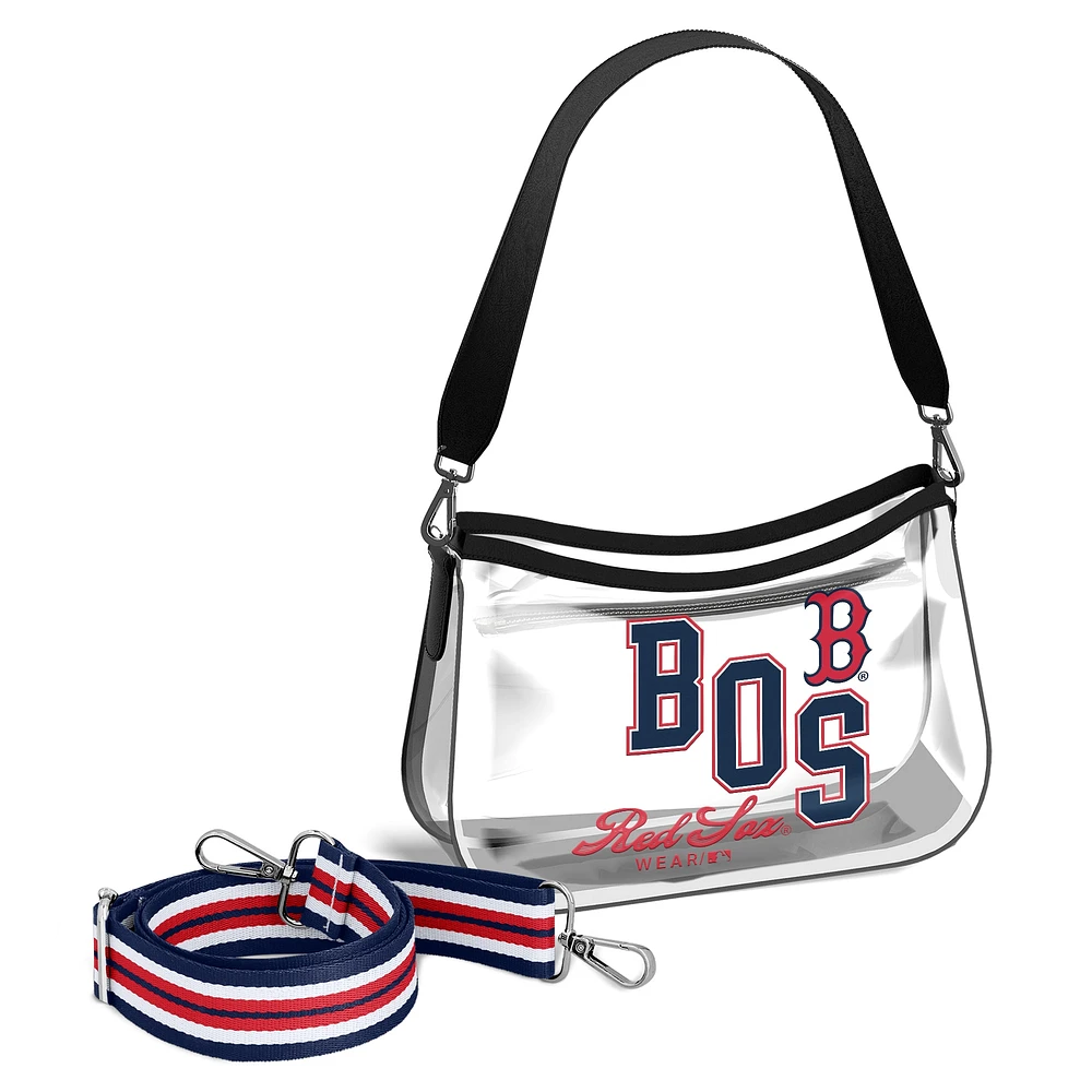 WEAR by Erin Andrews Boston Red Sox Clear Stadium Mini Purse