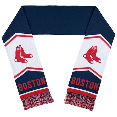 WEAR by Erin Andrews Écharpe à rayures jacquard des Red Sox de Boston