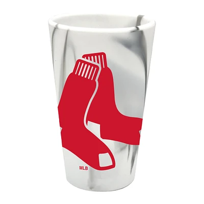 WinCraft Red Sox de Boston 16oz. Verre à pinte en silicone à la mode