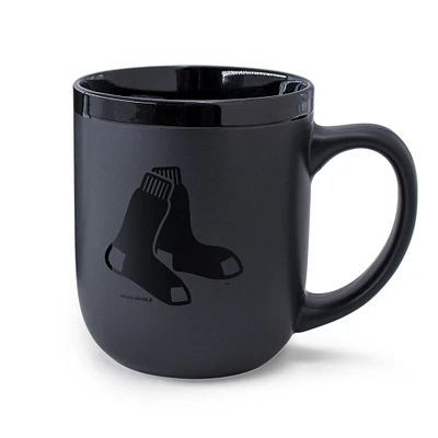 WinCraft Boston Red Sox 17 oz. Tasse noire ton sur ton