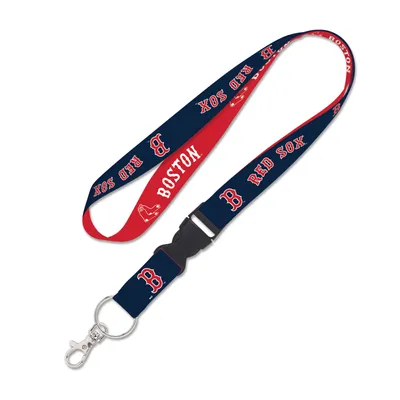 Boston Red Sox WinCraft Reversible Lanyard with Detachable Buckle - Navy