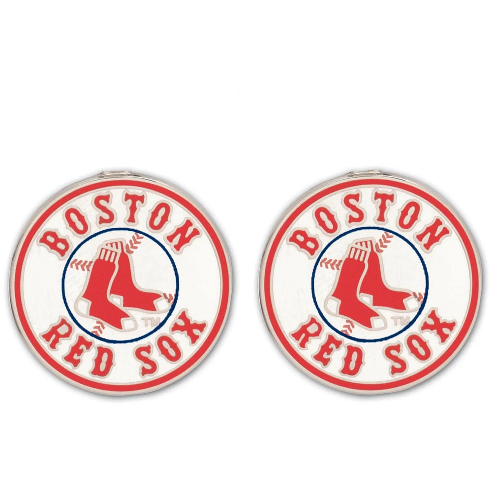 WinCraft Boston Red Sox Post Primary Logo Earrings