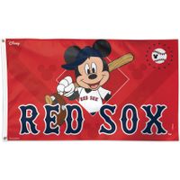 WinCraft Boston Red Sox Single-Sided 3' x 5' Deluxe Disney Flag