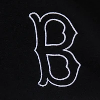 Pull zippé noir Boston Red Sox Mitchell & Ness pour femme