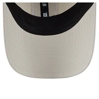 Women's New Era  Light Beige Boston Red Sox Square Stitch 9TWENTY Adjustable Hat