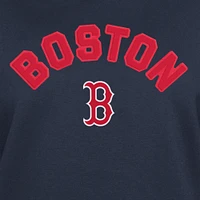 Sweat-shirt à enfiler Boston Red Sox Game Day Color bleu marine New Era pour femme
