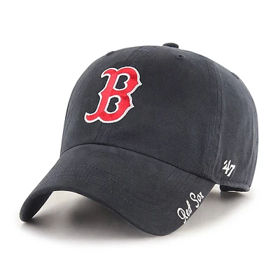 Women's '47 Navy Boston Red Sox Team Miata Clean Up Adjustable Hat