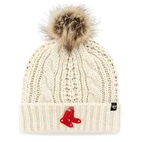 Boston Red Sox '47 Women's Meeko Knit Hat - White