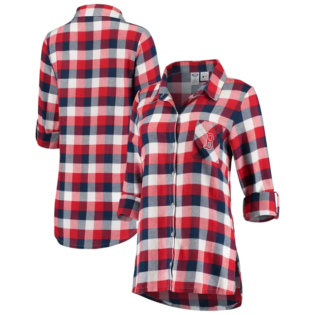 Lids Chicago White Sox Concepts Sport Women's Accolade Flannel Nightshirt -  Black/Gray