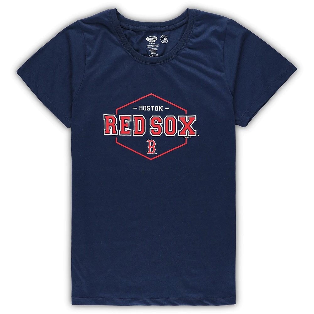 Women's Concepts Sport Navy/Red Boston Red Sox Plus Badge Sleep Set