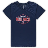 Women's Concepts Sport Navy/Red Boston Red Sox Plus Badge Sleep Set
