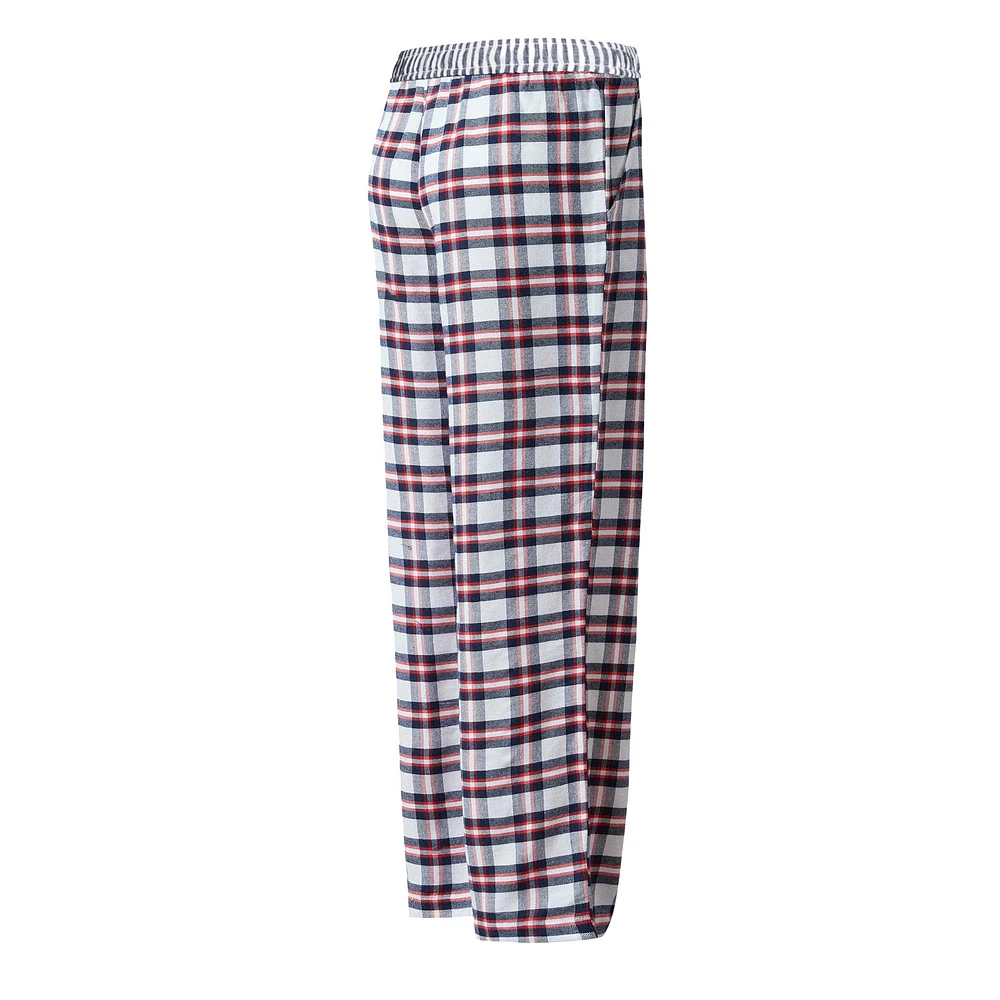 Pantalon de nuit en flanelle Concepts Sport pour femmes, bleu marine/rouge, Boston Red Sox, Sienna