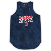 Women's Concepts Sport Navy Boston Red Sox Plus Cloud Tank Top & Shorts Sleep Set