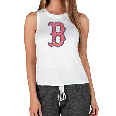 Women's Boston Red Sox The Wild Collective Black Crop Top