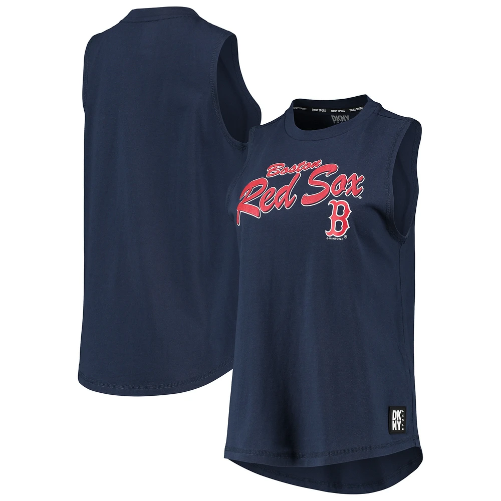 Débardeur Marcie Boston Red Sox DKNY Sport pour femme, bleu marine