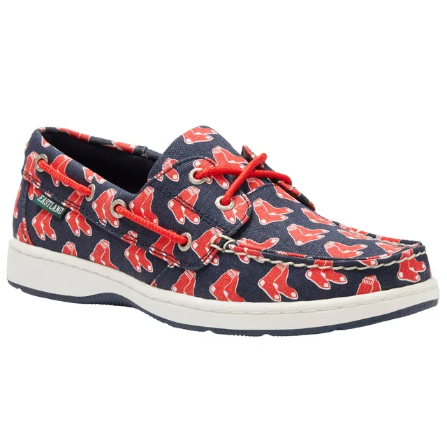 Lids Boston Red Sox Eastland Summer Boat Shoes - Navy