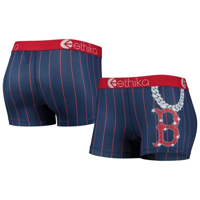 Boston Red Sox Ethika Women's Slugger Shorts - Navy