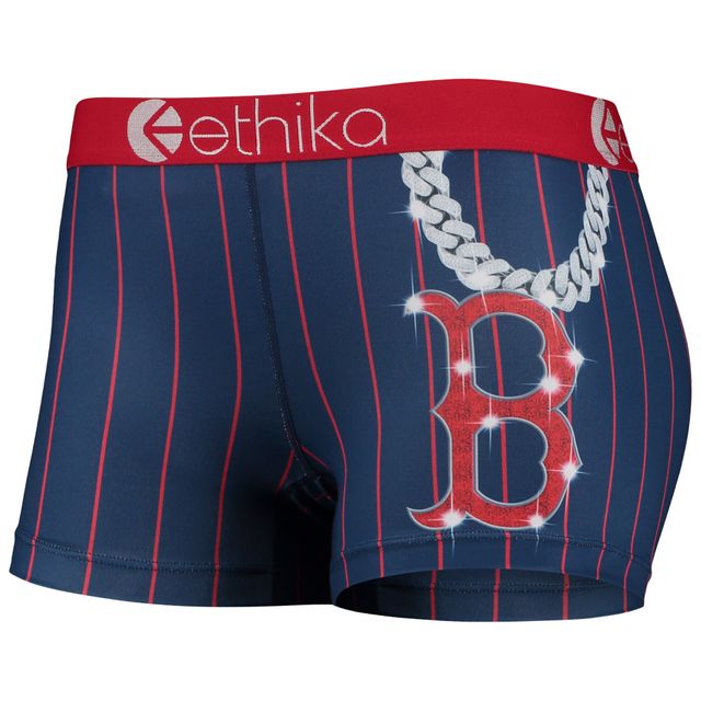 Women's Ethika Gray Boston Red Sox Babe Short Briefs