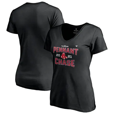 Women's Fanatics Branded Navy Boston Red Sox Plus Size Scoop Neck