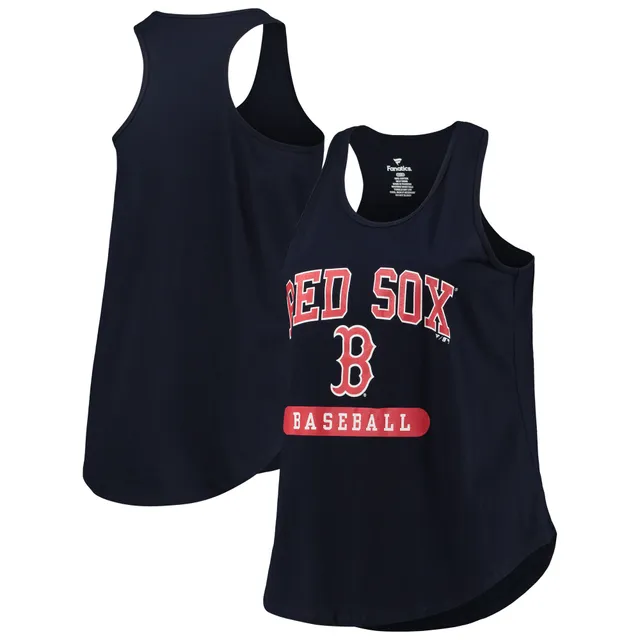 Men's Fanatics Branded Heathered Gray/Navy Boston Red Sox Iconic