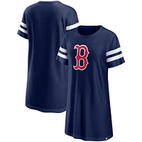 Women's Fanatics Navy Boston Red Sox Iconic Mesh Dress