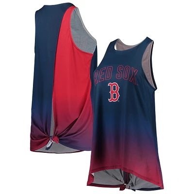 Débardeur à dos nageur FOCO bleu marine Boston Red Sox pour femme