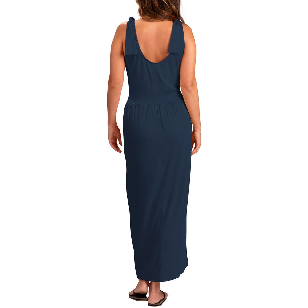 Women's G-III 4Her by Carl Banks Boston Red Sox Navy Game Over - Maxi Dress