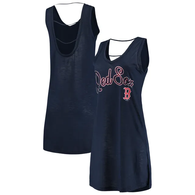 Women's Dallas Cowboys G-III 4Her by Carl Banks Navy Tater Burnout Tank Top