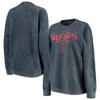 Women's G-III 4Her by Carl Banks Navy Boston Red Sox Comfy Cord Pullover Sweatshirt