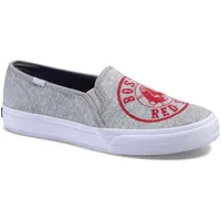 Boston Red Sox Keds Women's Double Decker Slip-On Sneakers