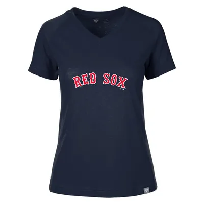 Lids St. Louis Cardinals Levelwear Women's Ariya V-Neck T-Shirt - Red