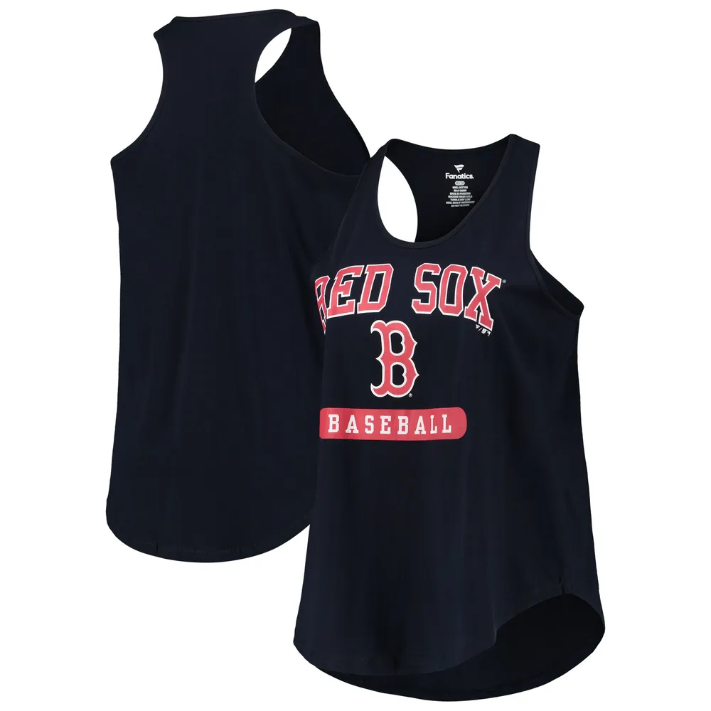 Lids Boston Red Sox Profile Women's Plus Tank Top - Navy