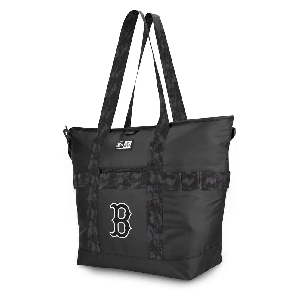 Women's New Era Black Boston Red Sox Athleisure - Zippered Tote Bag