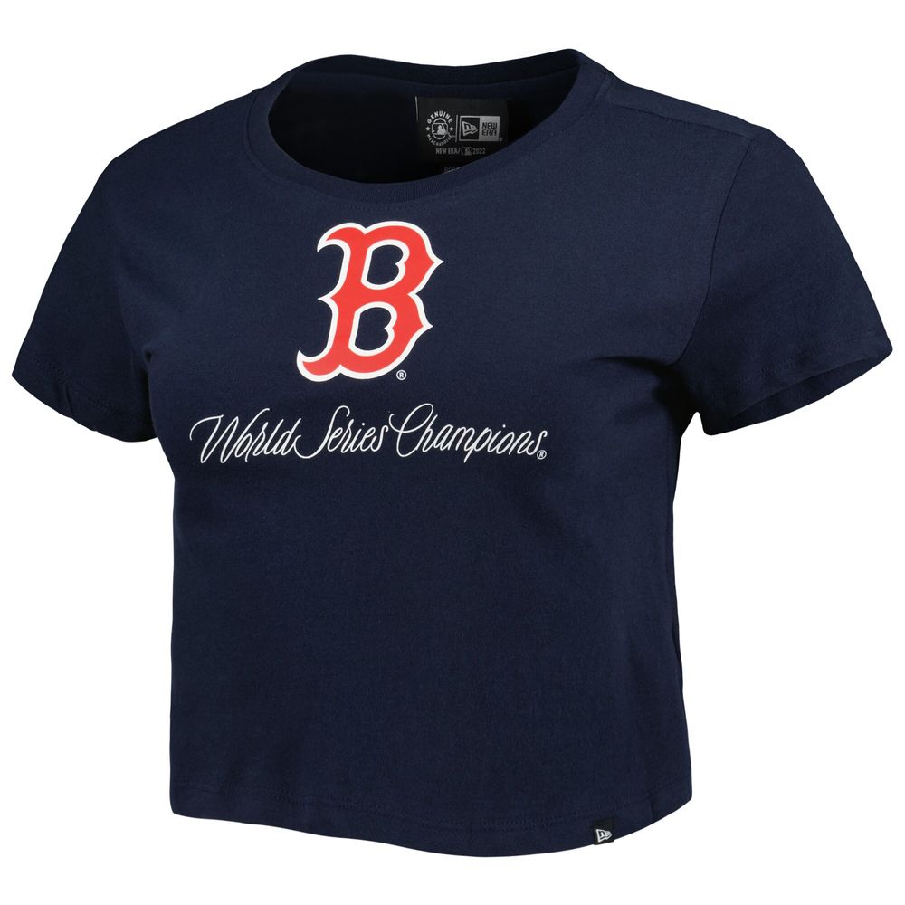 Women's New Era Blue Boston Red Sox Historic Champs T-Shirt