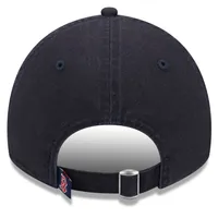 Casquette réglable New Era Boston Red Sox Leaves 9TWENTY pour femme, bleu marine