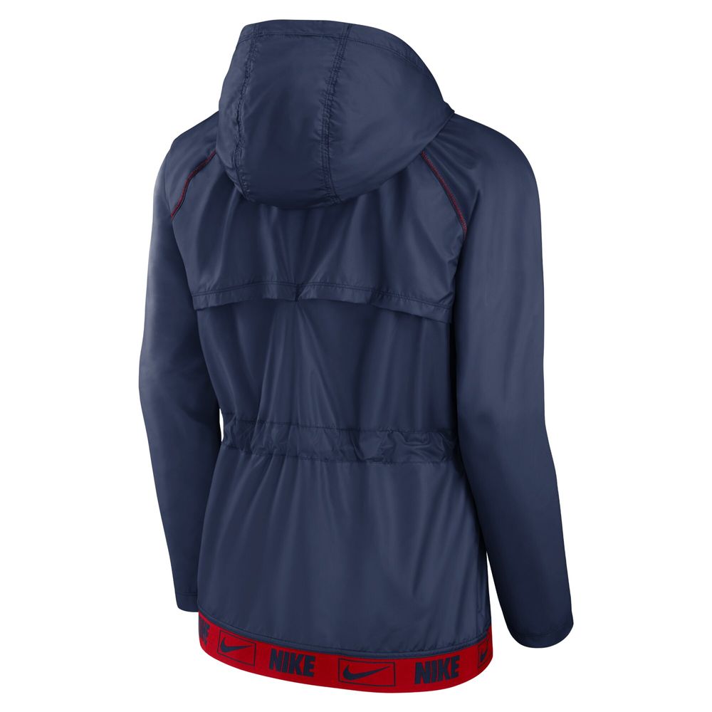 Nike Women's Navy, Red Boston Red Sox Statement Raglan Full-Zip Hoodie  Jacket