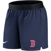 Women's Nike Navy Boston Red Sox Authentic Collection Flex Vent Max Performance Shorts