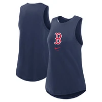 Women's Nike Navy Boston Red Sox Legacy Icon High Neck Performance Tank Top
